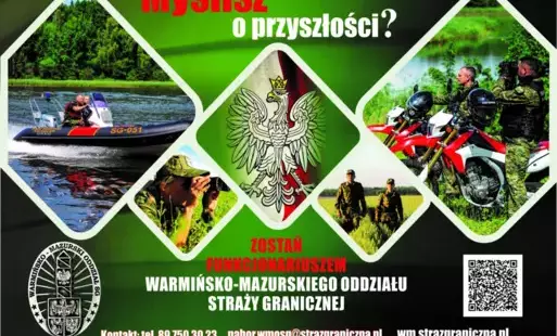 Zdjęcie do Nab&oacute;r do służby w Warmińsko-Mazurskim Oddziałe Straży Granicznej